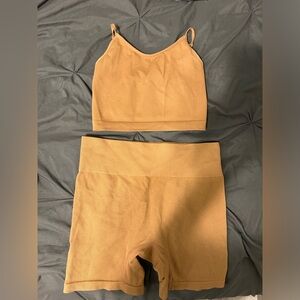 Wild Fable Brown Workout Set